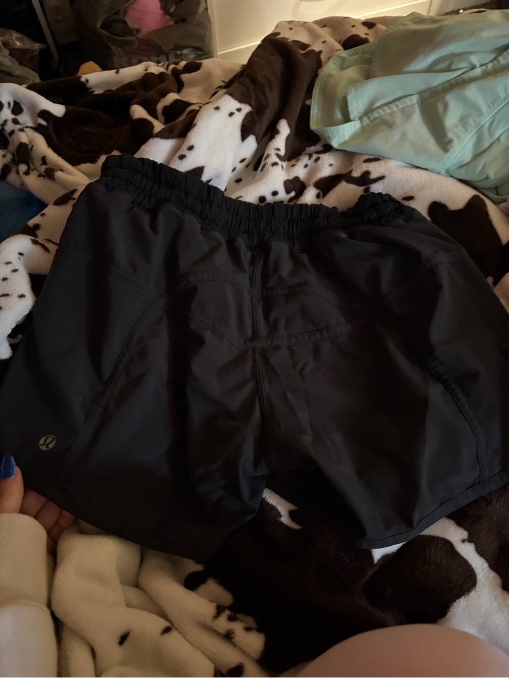 lululemon athletica Black Women's Athletic Running Shorts
